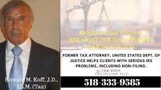 IRS Tax Attorney in Orange County New York
