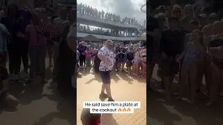 Carnival Cruise Dance-Off at Sail Away Party! Must-See Moves 🎉