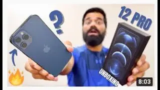 Apple iPhone 12 Pro Unboxing & First Look - Pro Grade Everything🔥🔥🔥