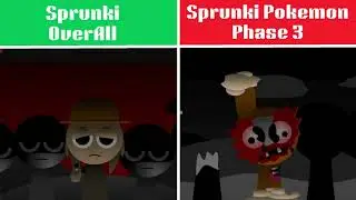 Sprunki Overall VS Sprunki Pokemon Phase 3 EP 43