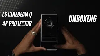 Unboxing the LG CineBeam Q - The Ultimate TINY 4K Portable Projector