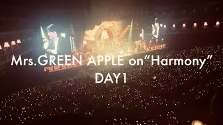 Mrs.GREEN APPLE on “Harmony” DAY1 / LEVEL5 S席6列目から/ #ミセスハーモニー