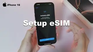 iPhone 16 / 16 Pro Max: как настроить или активировать eSIM