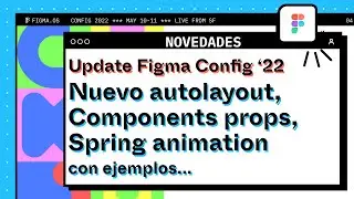 Novedades Figma Config 2022 - Nuevo autolayout + Components props (Ejemplos)