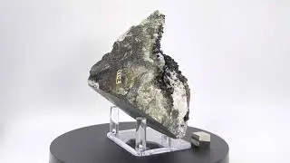 Apatite with Albite, Epidote, Augite, and Actinolite on Matrix