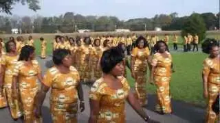 1ST NORTH AMERICA GHANAIAN S.D.A SINGING BAND UNION CONVENTION - PROCESSION