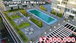 Departamento en Venta Citytower sobre Av. Mexico, Guadalajara, Jal. $7.5 Millones