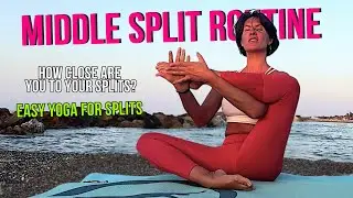 Full Middle Split Routine for Stiff Hips | Daily Stretch Challenge! 4k
