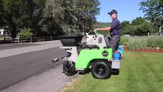 Steel Green Sprayer-Spreader demo