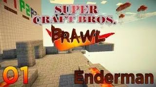 Minecraft - Super Craft Bros: Brawl #01 Vinecrafter vs. MarcurioLP :D