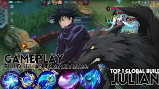 TUTORIAL JULIAN JUNGLER BAGI PEMULA BIAR JAGO || JULIAN TOP 1 GLOBAL BUILD || BUILD JULIAN TERSAKIT✅