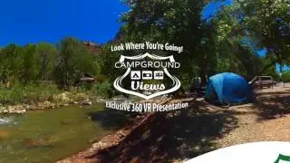 Grant Village Campground Yellowstone National Park 360 Video Virtual Reality Tour