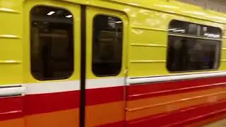 Выставка диагностического комплекса Синергия-2 на станции &laquo; Полежаевская &raquo; Состав 0291-0296 .