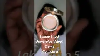 cream highlighter you don' t want to miss by @lakme #lakme #makeup #highlighter #face #facemakeup
