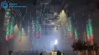 3D led Matrix rgb lights pixel lighting for interactive effect for stage light show party nightclub