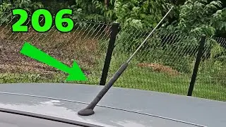Замена и снятие антенны Peugeot 206 — краткая инструкция