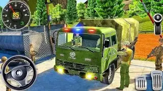 Army Truck Driving Gameplay 🚛 | Real Army Transport Mission | Android Truck Simulator 2025
