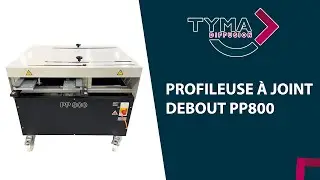 Utilisation de la profileuse &eacute;lectrique PP800