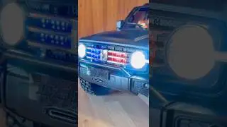 Headlights on this RC CAR will blow your mind TRACTION HOBBY KM TANK 300 #rccar #rccars