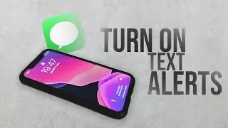 Как включить текстовые оповещения на iPhone (руководство)