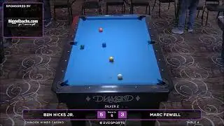 BEN HICKS JR. vs MARC FEWELL - WBCA 8 BALL 2025 - TABLE 4 | EvoSports