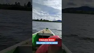 Viral! Camping private di pulau mungil situ Cileunca #short #wisata #camping