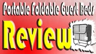 Portable Foldable Guest Beds 2022 | Foxemart Brand Bed Review on Amazon USA
