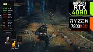 Dark Souls 3 120 FPS Mod | RTX 4080 + Ryzen 7 7800X3D | 1440p