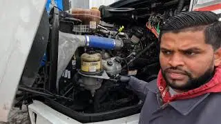 DD13 oil change on 2021 Freightliner Cassadia