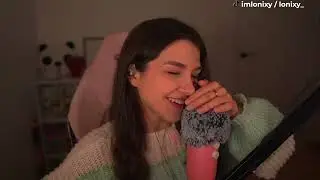 2h ASMR Tapping, whispers, and fake makeup 🤍 ASMR Lives | Lonixy Lives