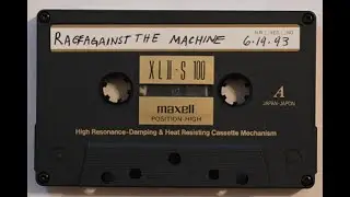 RAGE AGAINST THE MACHINE - LIVE AUDIO RECORDING - 6/19/1993 - LOLLAPALOOZA, THE GORGE, GEORGE, WA.