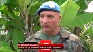 Militares uruguayos encontraron cuerpos de expertos de ONU