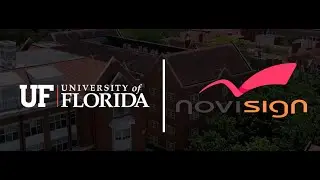 NoviSign Transforms Campus Digital Signage Communications at University of Florida