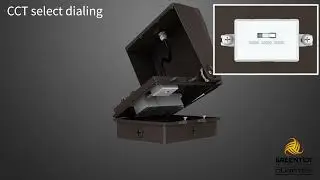 AWP LED Wall Pack Light with select CCT