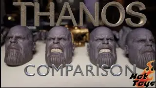 COMPARISON of THANOS VERSIONs| HOTTOYS | AVENGERS ENDGAME