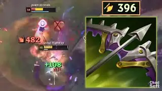 When Kled build Full AD (396 AD)