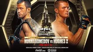 The rematch is set! Usman Nurmagomedov vs Paul Hughes 2 goes down in Dubai on Friday October 3rd