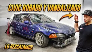 Rescatando Un Honda Civic R0B4D0 y VANDALIZADO en Muy Mal Estado | Tuner Garage