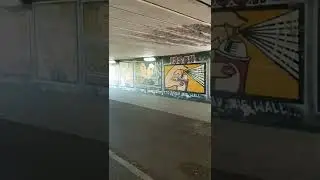 graffiti hip hop creativity outside under bridge art work work art