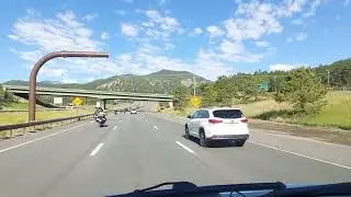 Denver to Glenwood Springs Colorado&ndash; EPIC Mountain Drive with Cinematic Music (Part 1) 🚗🎶