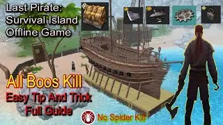 Last Pirate: Survival Island, complete Ship Level 10 Chapter - 8, Part 2 / All boss Kill Last Pirate