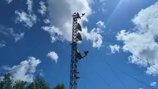 Abandoned Cold War radar station