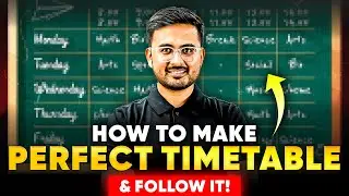 How to Make Perfect Time Table | CA Foundation May'25 | Akhilesh Daga