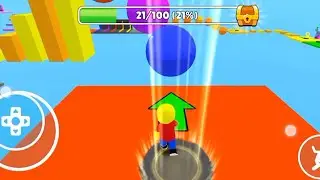 Obby Parkour - Runner Game play