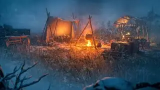 Kaldr S&aelig;r | 1 Hour Nordic Music | The Cold Weather for Sleep (432Hz)