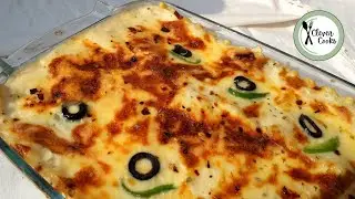 Chicken Lasagna Recipe - Chicken Lasagna with Creamy White Sauce  || Clever Cooks ||