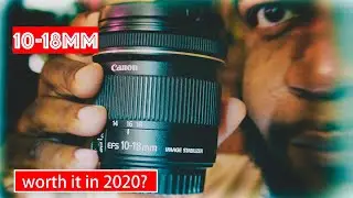 MUST have canon rebel lens for vlogging?! | ef-s 10-18mm stm