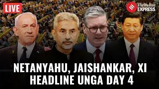 UNGA LIVE: Day 4 of 2025 United Nations General Assembly | Netanyahu | Jaishankar |Xi