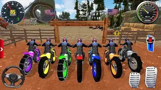 US Gaming - Extrema de Motocicletas #1 Offroad Outlaws Android / IOS gameplay FHD