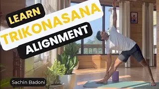 How to do Trikonasana (Triangle Pose) | Step by Step Triangle alignment guide